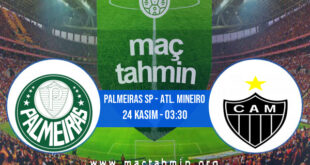 Palmeiras SP - Atl. Mineiro İddaa Analizi ve Tahmini 24 Kasım 2021