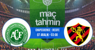 Chapecoense - Recife İddaa Analizi ve Tahmini 07 Aralık 2021