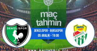 Denizlispor - Bursaspor İddaa Analizi ve Tahmini 05 Aralık 2021