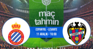 Espanyol - Levante İddaa Analizi ve Tahmini 11 Aralık 2021