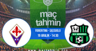 Fiorentina - Sassuolo İddaa Analizi ve Tahmini 19 Aralık 2021