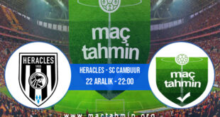 Heracles - SC Cambuur İddaa Analizi ve Tahmini 22 Aralık 2021