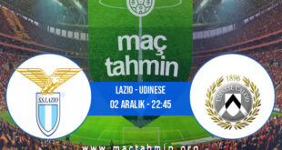 Lazio - Udinese İddaa Analizi ve Tahmini 02 Aralık 2021