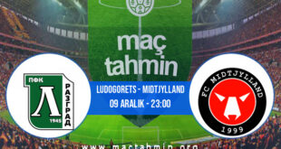 Ludogorets - Midtjylland İddaa Analizi ve Tahmini 09 Aralık 2021