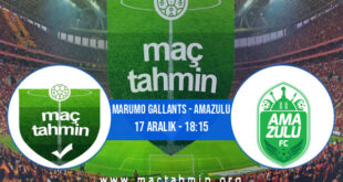 Marumo Gallants - AmaZulu İddaa Analizi ve Tahmini 17 Aralık 2021