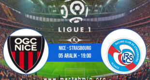 Nice - Strasbourg İddaa Analizi ve Tahmini 05 Aralık 2021