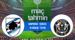 Sampdoria - Venezia İddaa Analizi ve Tahmini 19 Aralık 2021