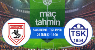 Samsunspor - Tuzlaspor İddaa Analizi ve Tahmini 26 Aralık 2021