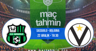 Sassuolo - Bologna İddaa Analizi ve Tahmini 22 Aralık 2021