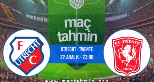 Utrecht - Twente İddaa Analizi ve Tahmini 22 Aralık 2021