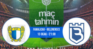 Famalicao - Belenenses İddaa Analizi ve Tahmini 13 Ocak 2022