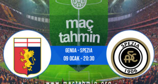 Genoa - Spezia İddaa Analizi ve Tahmini 09 Ocak 2022