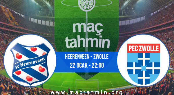 Heerenveen - Zwolle İddaa Analizi ve Tahmini 22 Ocak 2022