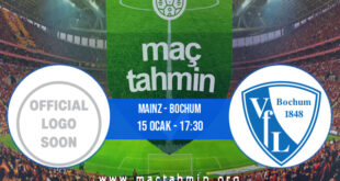 Mainz - Bochum İddaa Analizi ve Tahmini 15 Ocak 2022