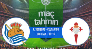 R. Sociedad - Celta Vigo İddaa Analizi ve Tahmini 08 Ocak 2022