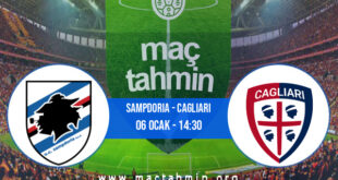 Sampdoria - Cagliari İddaa Analizi ve Tahmini 06 Ocak 2022