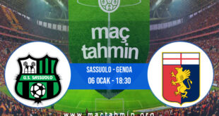 Sassuolo - Genoa İddaa Analizi ve Tahmini 06 Ocak 2022