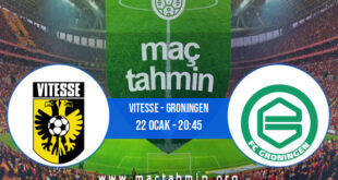 Vitesse - Groningen İddaa Analizi ve Tahmini 22 Ocak 2022