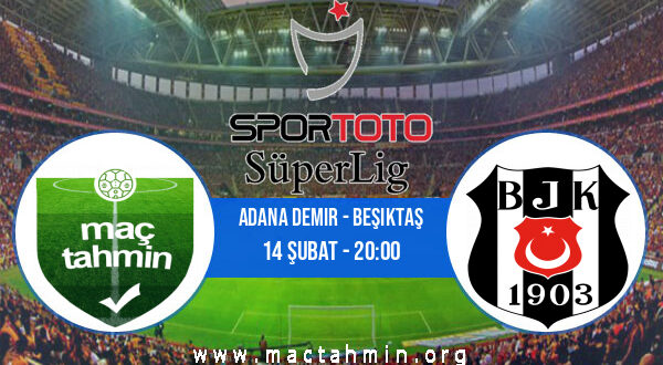 Adana Demir - Beşiktaş İddaa Analizi ve Tahmini 14 Şubat 2022