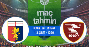 Genoa - Salernitana İddaa Analizi ve Tahmini 13 Şubat 2022