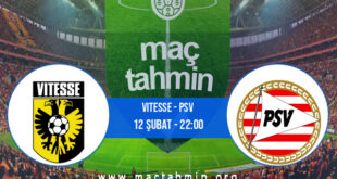 Vitesse - PSV İddaa Analizi ve Tahmini 12 Şubat 2022