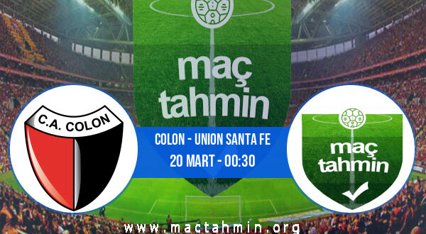 Colon - Union Santa Fe İddaa Analizi ve Tahmini 20 Mart 2022