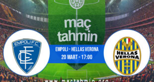 Empoli - Hellas Verona İddaa Analizi ve Tahmini 20 Mart 2022