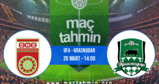 Ufa - Krasnodar İddaa Analizi ve Tahmini 20 Mart 2022