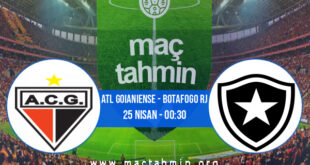 Atl Goianiense - Botafogo RJ İddaa Analizi ve Tahmini 25 Nisan 2022