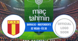 Barracas - Independiente İddaa Analizi ve Tahmini 02 Nisan 2022