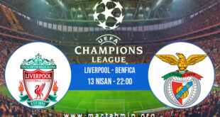 Liverpool - Benfica İddaa Analizi ve Tahmini 13 Nisan 2022