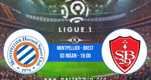 Montpellier - Brest İddaa Analizi ve Tahmini 03 Nisan 2022