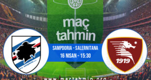 Sampdoria - Salernitana İddaa Analizi ve Tahmini 16 Nisan 2022