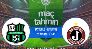 Sassuolo - Juventus İddaa Analizi ve Tahmini 25 Nisan 2022