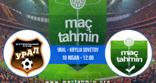 Ural - Krylia Sovetov İddaa Analizi ve Tahmini 10 Nisan 2022