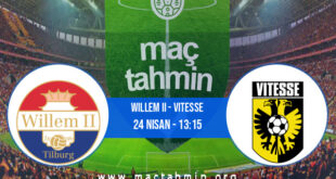 Willem II - Vitesse İddaa Analizi ve Tahmini 24 Nisan 2022