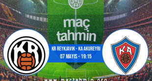 KR Reykjavik - KA Akureyri İddaa Analizi ve Tahmini 07 Mayıs 2022