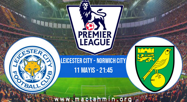 Leicester City - Norwich City İddaa Analizi ve Tahmini 11 Mayıs 2022