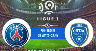 PSG - Troyes İddaa Analizi ve Tahmini 08 Mayıs 2022