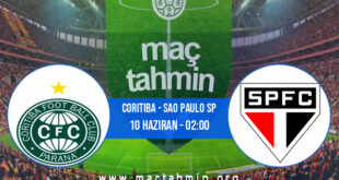 Coritiba - Sao Paulo SP İddaa Analizi ve Tahmini 10 Haziran 2022