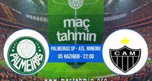 Palmeiras SP - Atl. Mineiro İddaa Analizi ve Tahmini 05 Haziran 2022