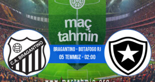 Bragantino - Botafogo RJ İddaa Analizi ve Tahmini 05 Temmuz 2022
