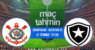 Corinthians - Botafogo RJ İddaa Analizi ve Tahmini 31 Temmuz 2022