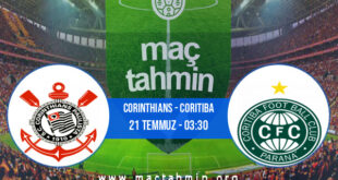 Corinthians - Coritiba İddaa Analizi ve Tahmini 21 Temmuz 2022