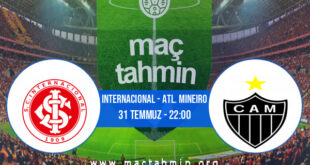 Internacional - Atl. Mineiro İddaa Analizi ve Tahmini 31 Temmuz 2022