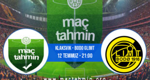 Klaksvik - Bodo Glimt İddaa Analizi ve Tahmini 12 Temmuz 2022