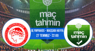 Olympiakos - Maccabi Hayfa İddaa Analizi ve Tahmini 27 Temmuz 2022