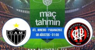 Atl. Mineiro - Paranaense İddaa Analizi ve Tahmini 08 Ağustos 2022