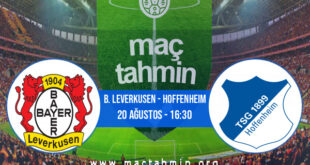 B. Leverkusen - Hoffenheim İddaa Analizi ve Tahmini 20 Ağustos 2022