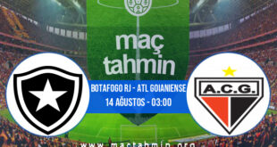Botafogo RJ - Atl Goianiense İddaa Analizi ve Tahmini 14 Ağustos 2022